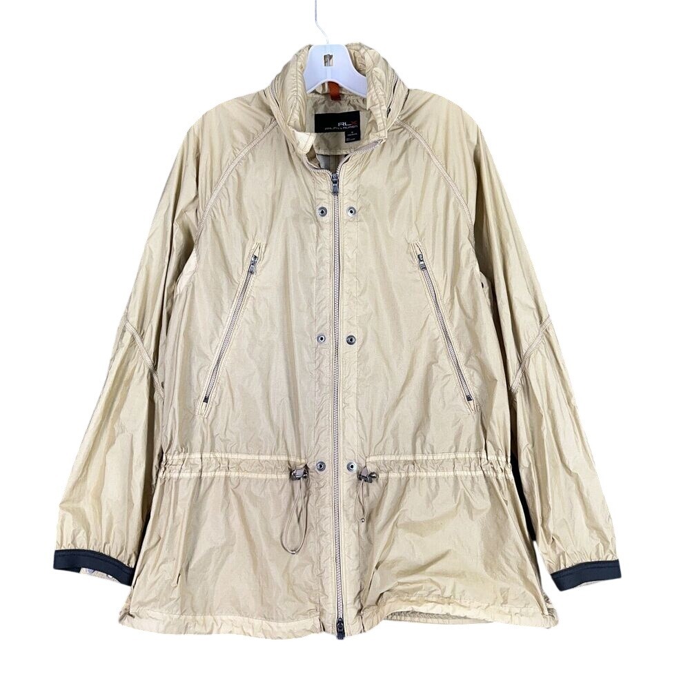RLX Ralph Lauren Womens M Performance‎ Windbreaker Jacket Activewear Shell